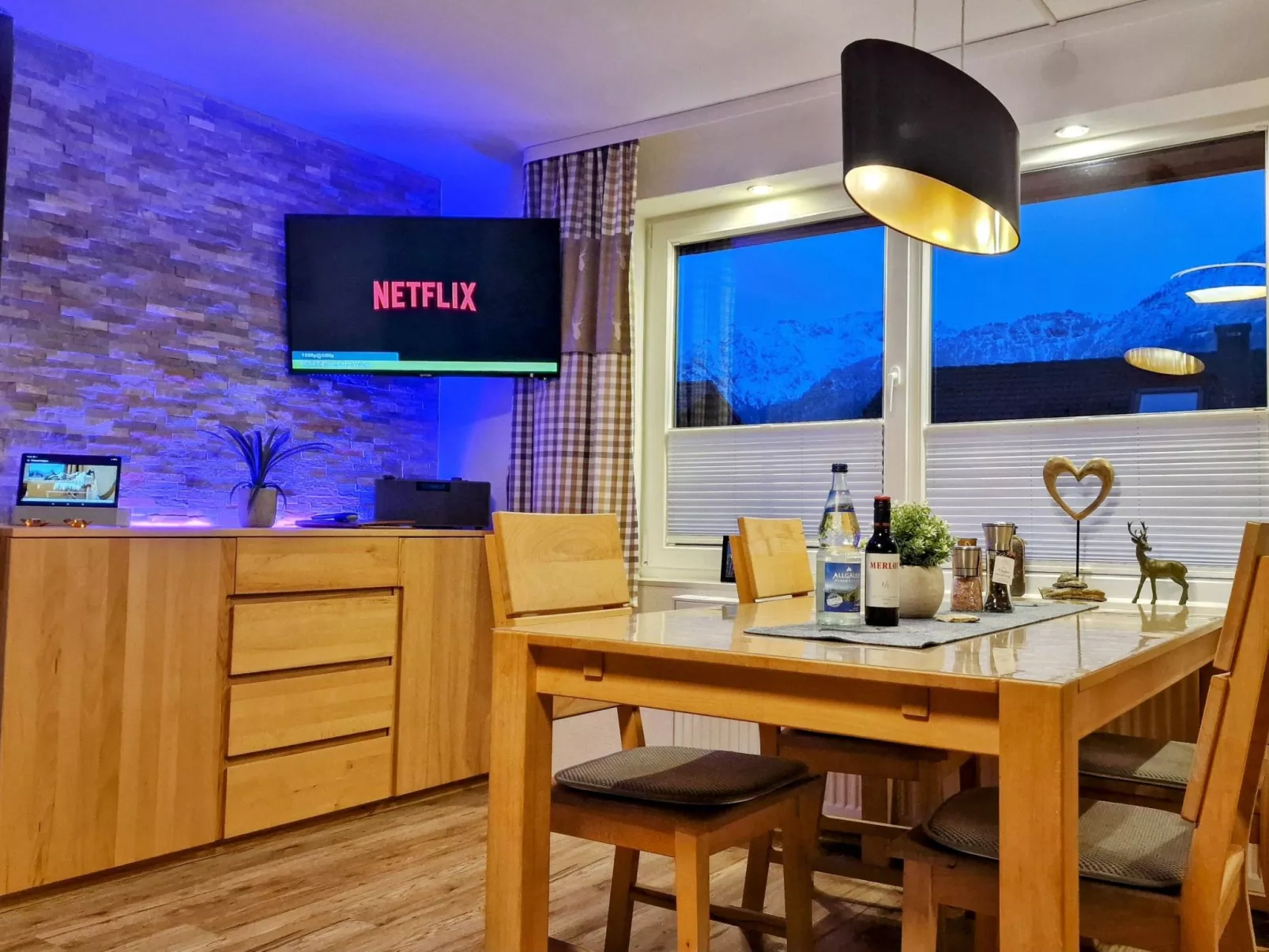 Wohnung mit Bergblick in Pfronten Mitte für 4 Pers-Dedans