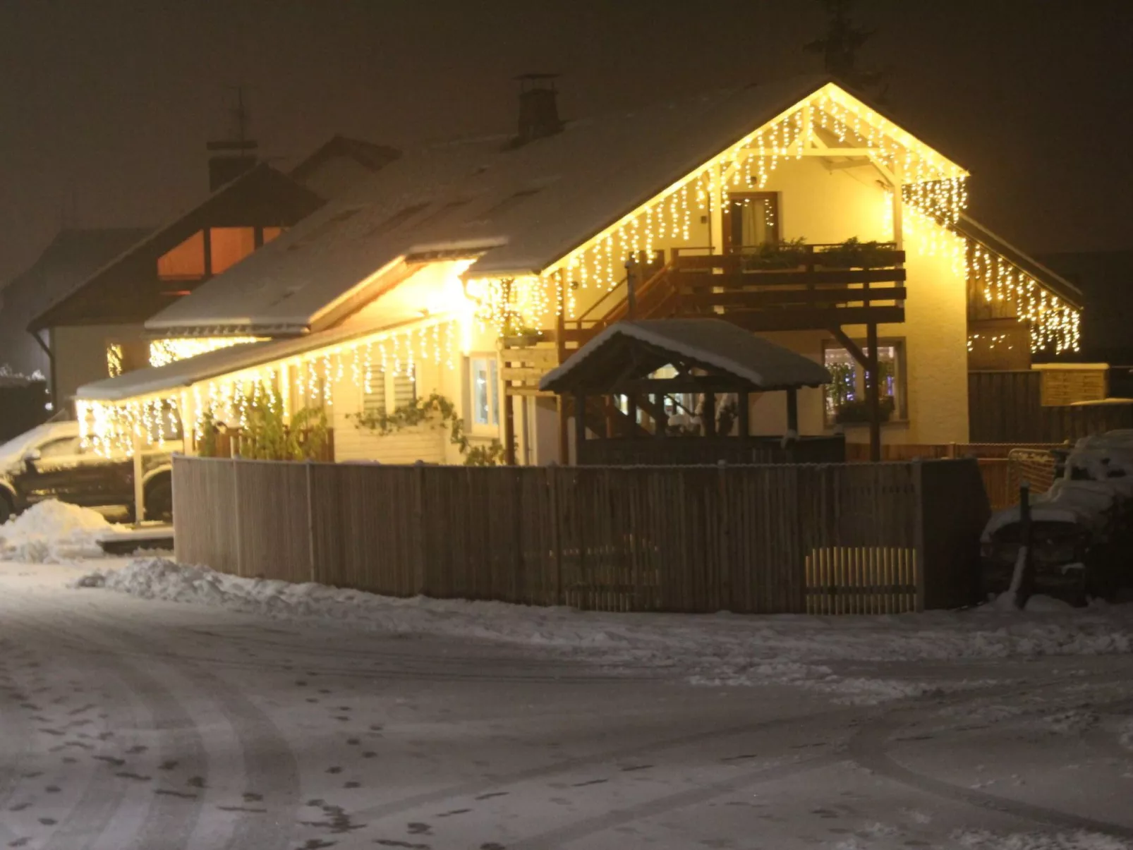 Haus Maria Hochschwarzwald, Garten umzäunt, Wald-Outside
