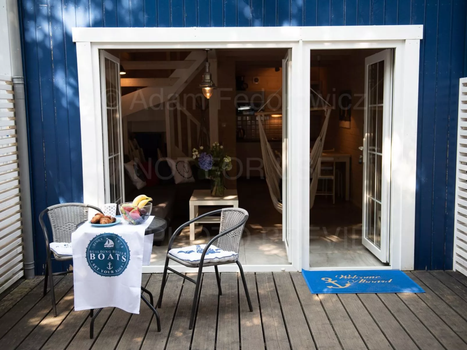 Marine Cottages mit Hund-Dedans