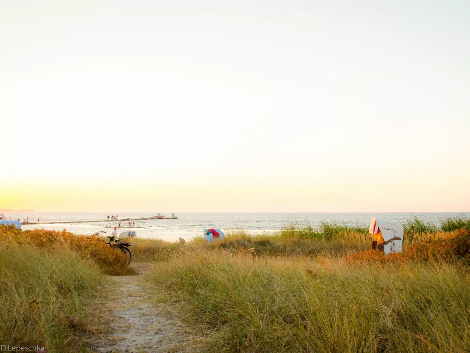 In Lutterbek mit Kleinem Garten-Outside