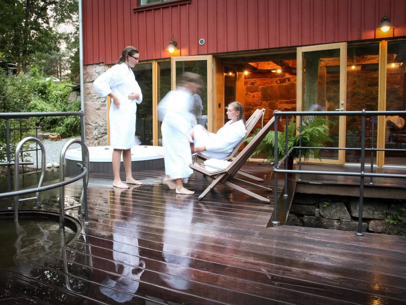 Direkt am See gelegen-Dedans