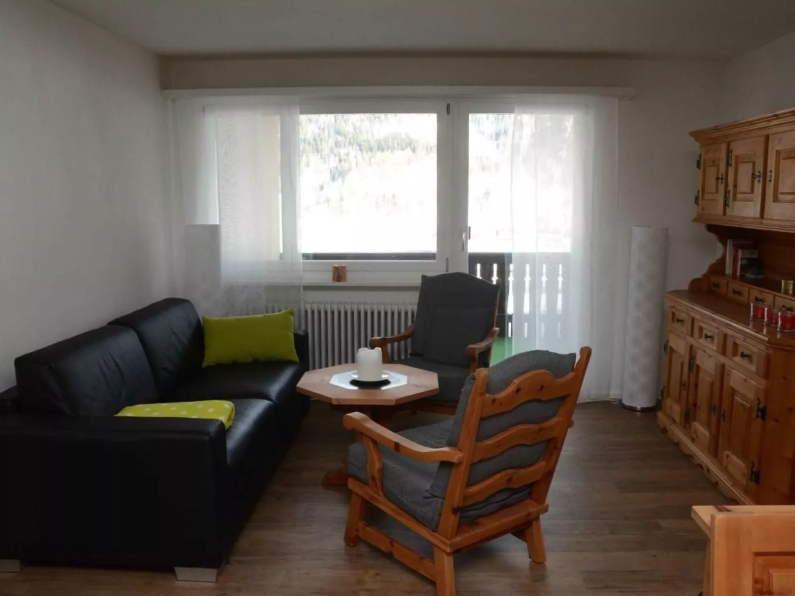 Chesa Brünella, Wohnung Belvair-Dedans