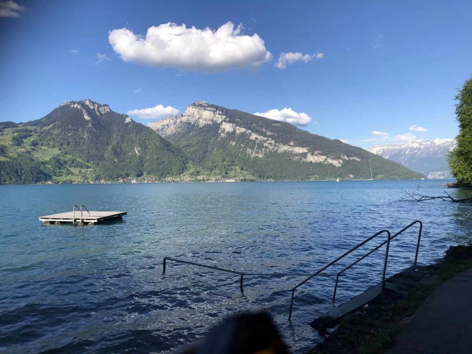 Seepark, direkt am See-Dehors