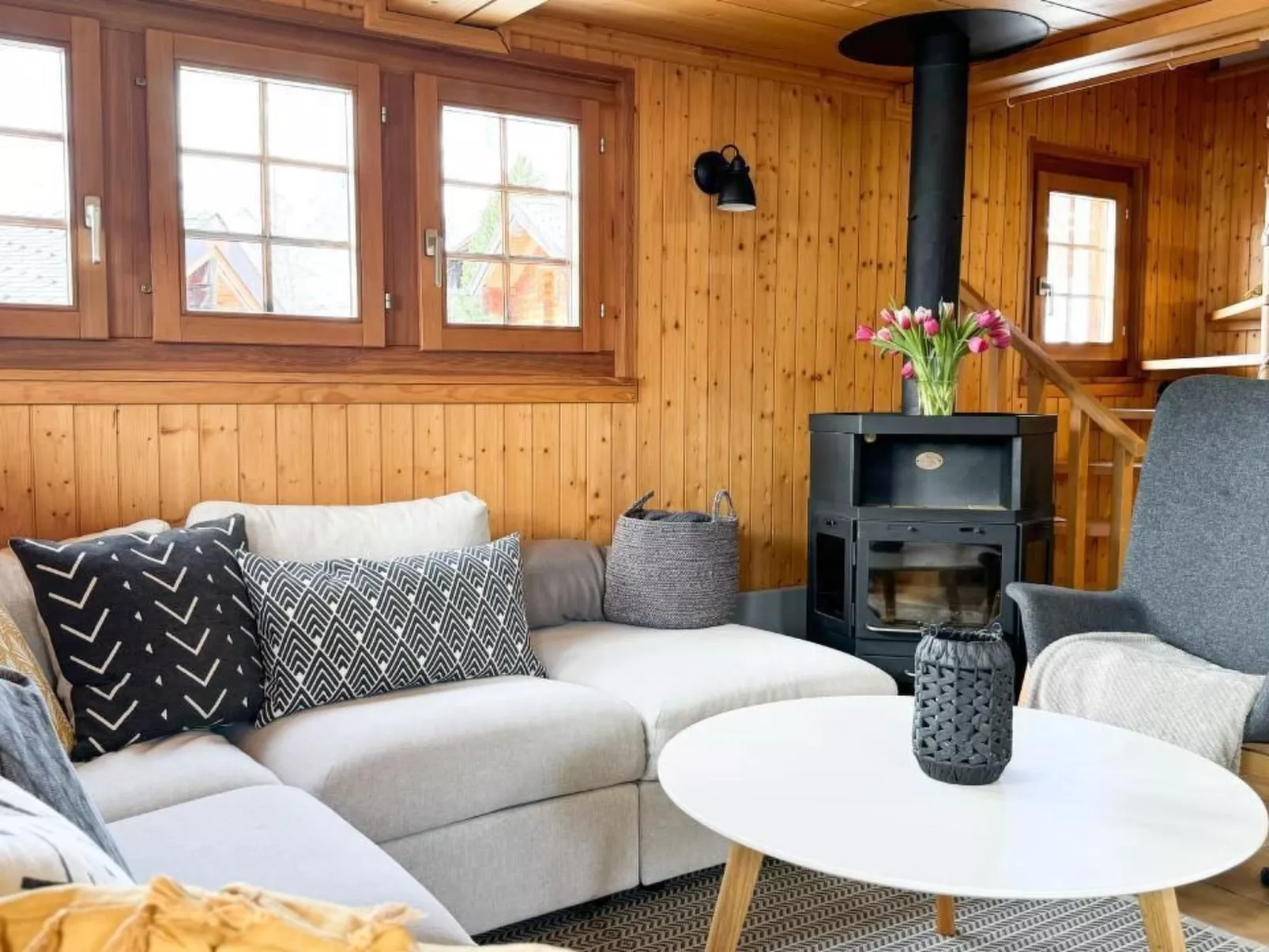 Chalet Domino-Dedans