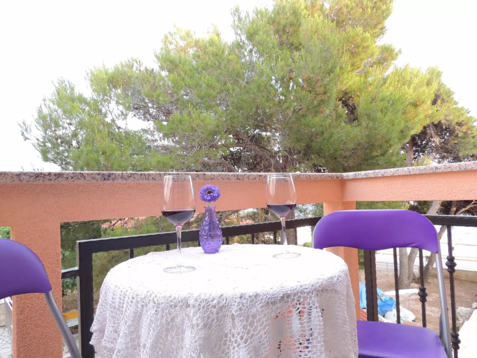 Apartment mit Balkon-Dedans