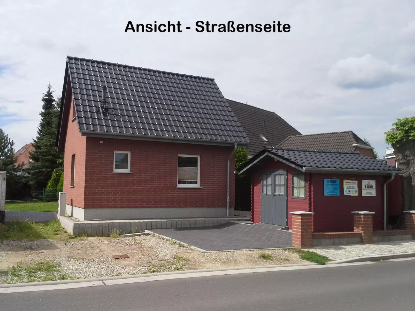 Kleines Ferienhaus mit Garten in Wismar-Draußen