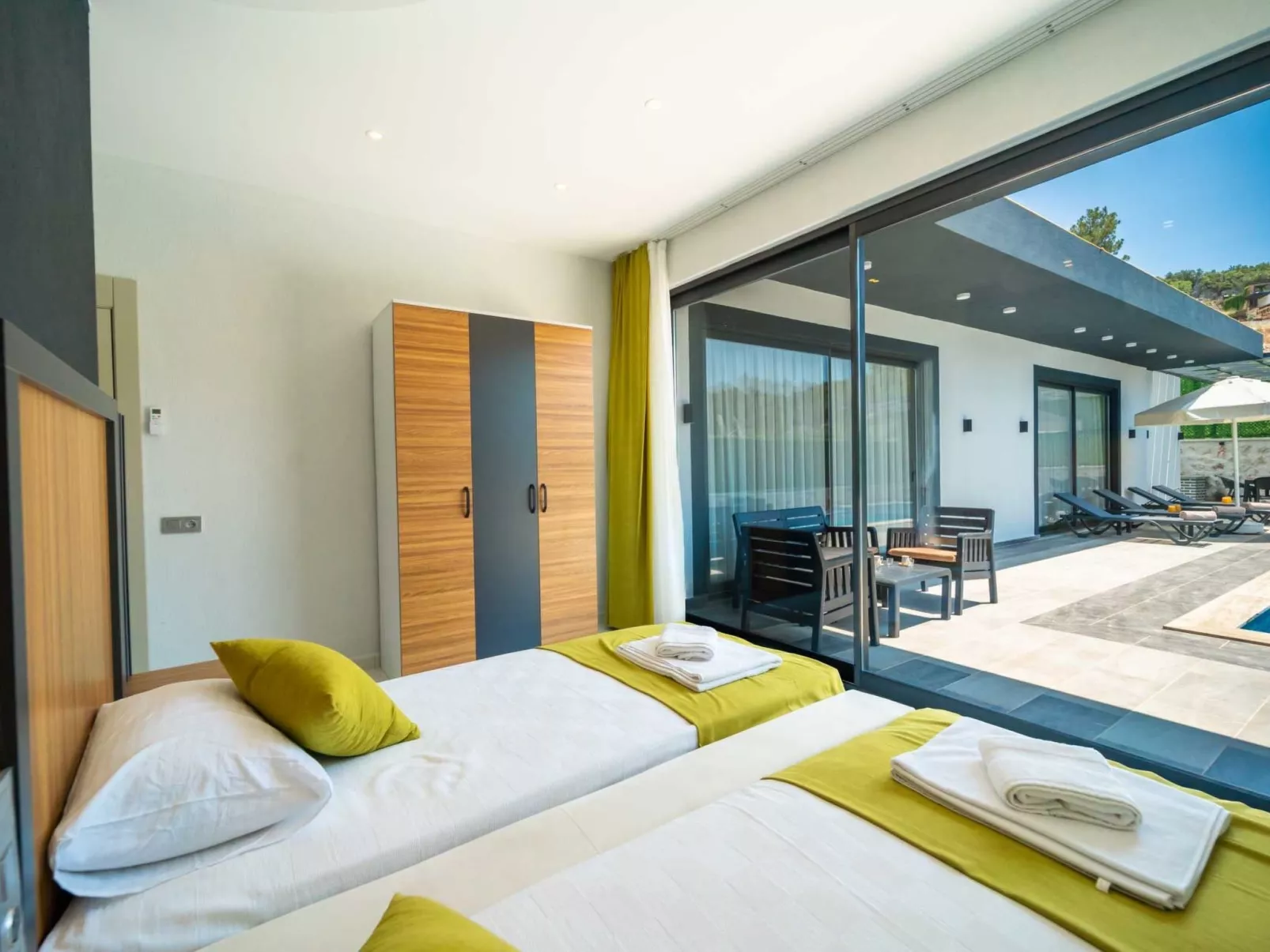 Romantische Luxusvilla in Kalkan Islamlar-Drinnen