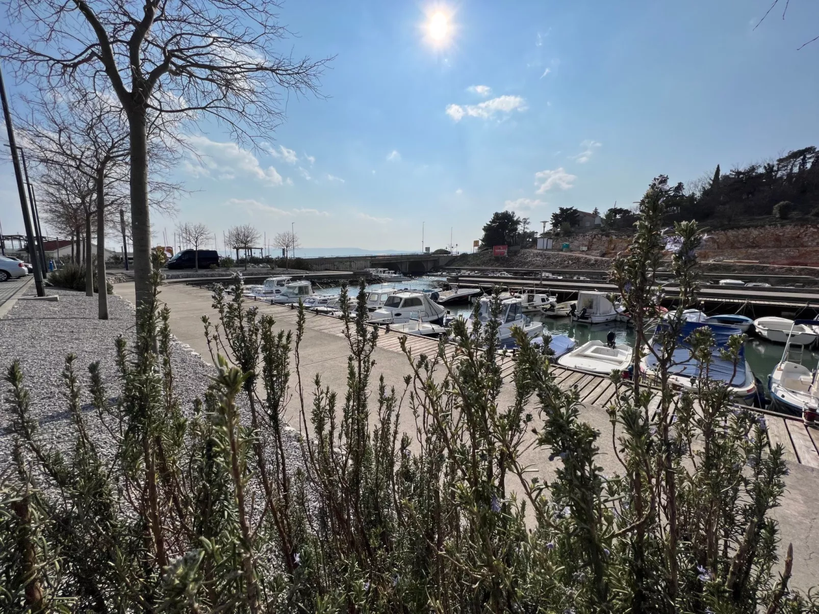 Studio-Wohnung am Meer Marina Mel-Draußen