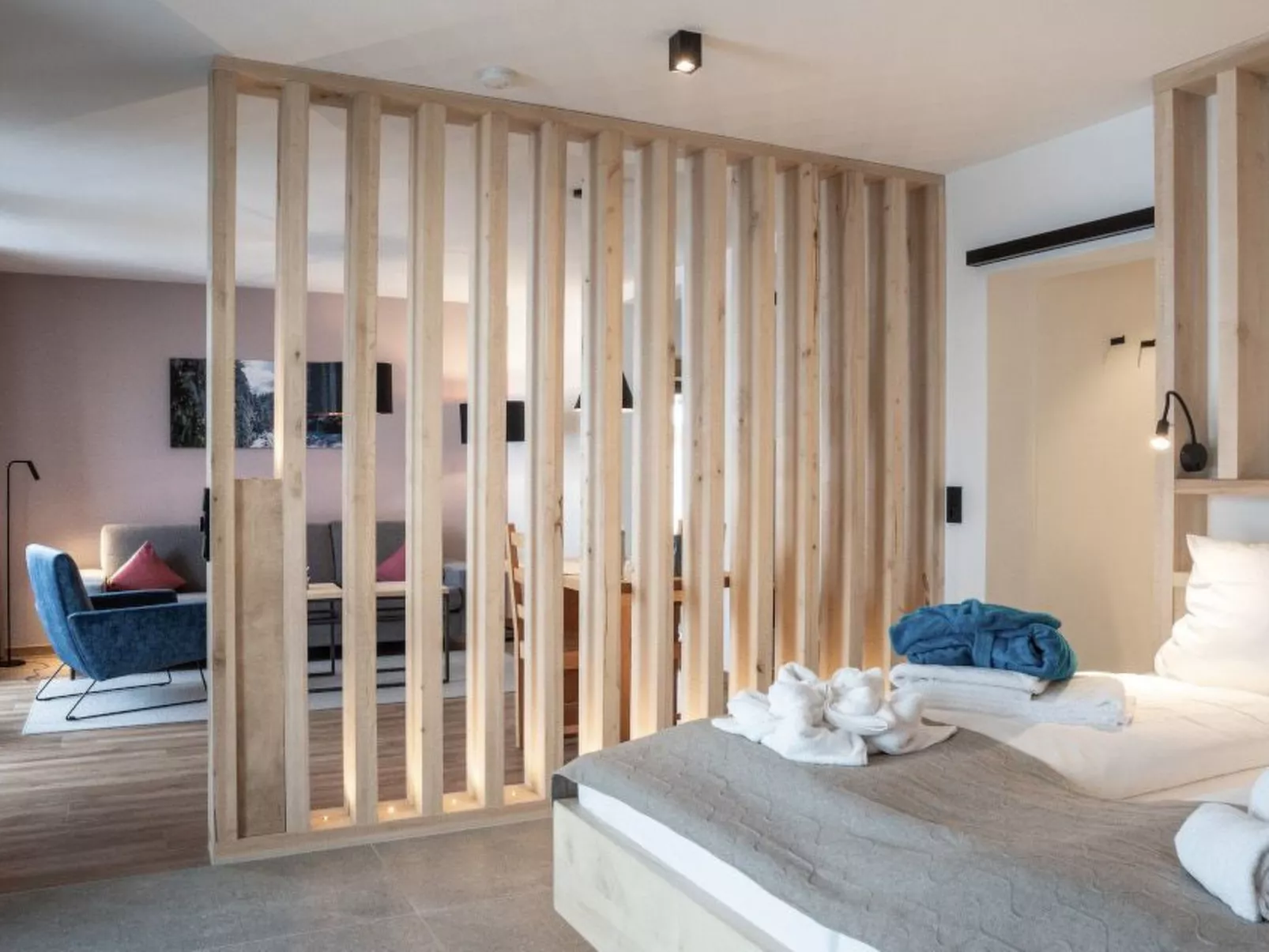 Exklusive Ferienwohnung mit eigener Sauna-Drinnen