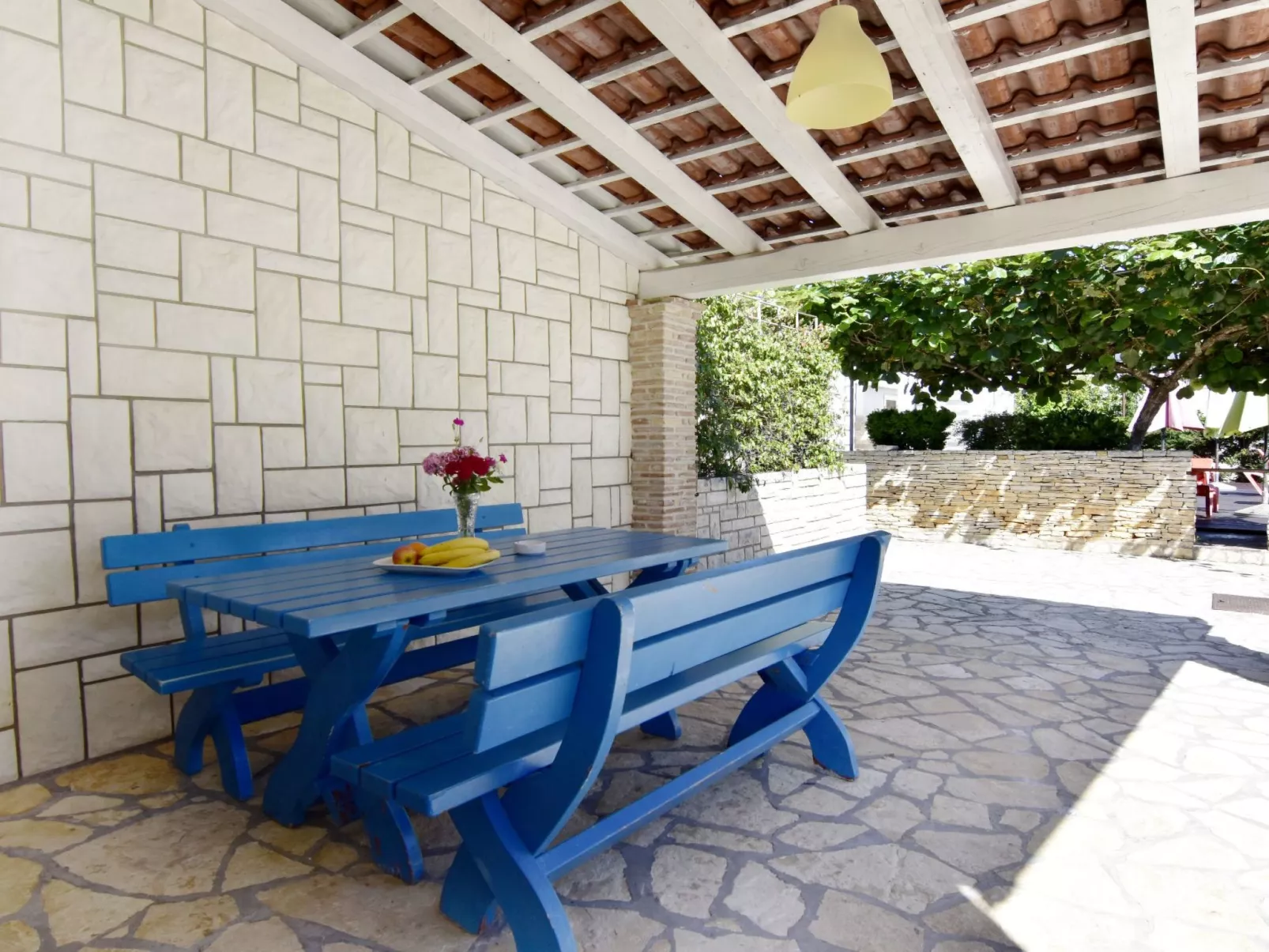 Apartment Nika 4 in der Residenz mit Pool und Whirlpool in Strandnähe - Draußen