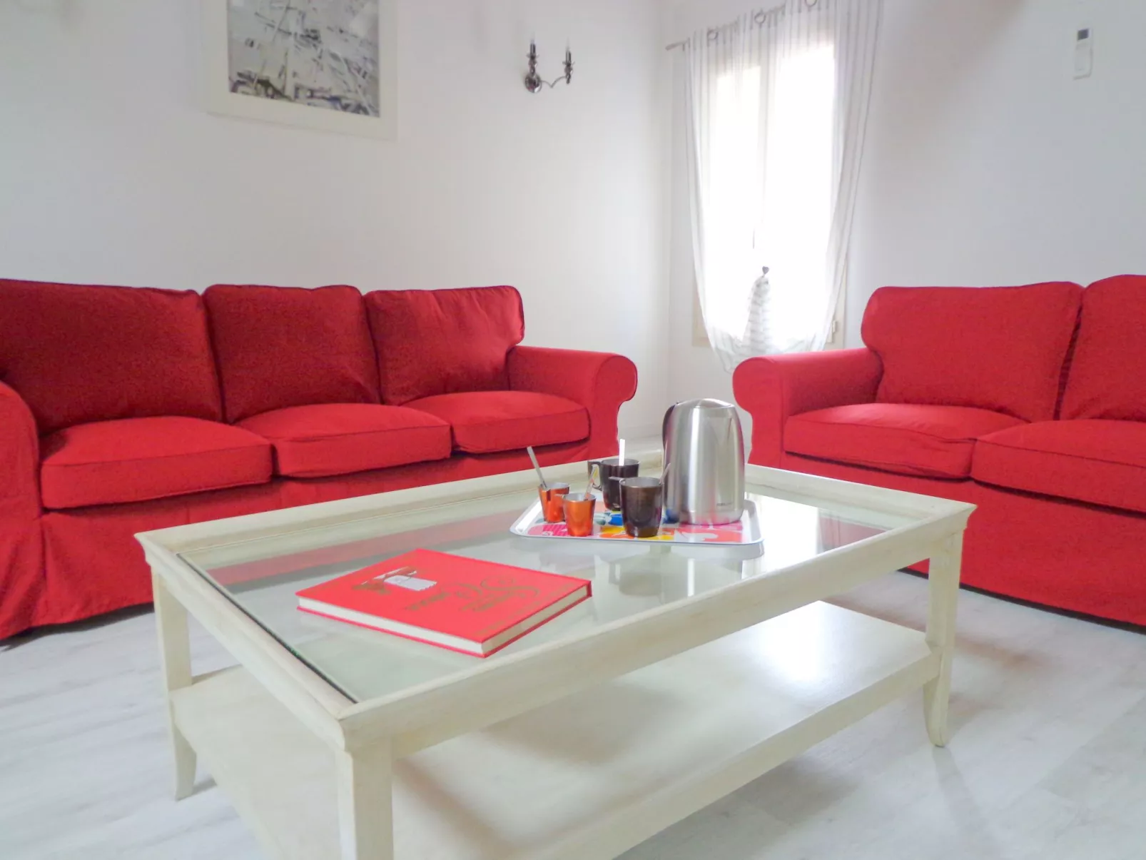 Domaine Les Rivales en Provence, klimatisiertes Apartment La Cigale Etage-Inside