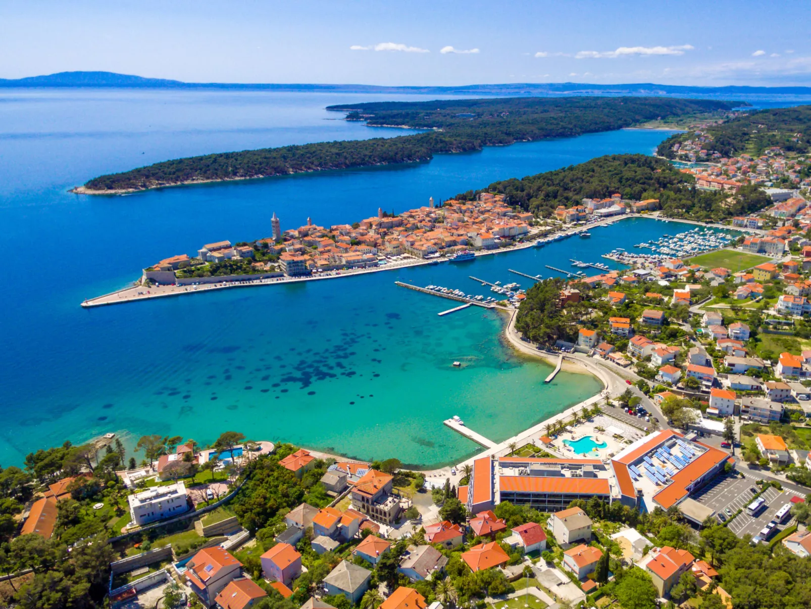 Insel Rab Jadro-Area