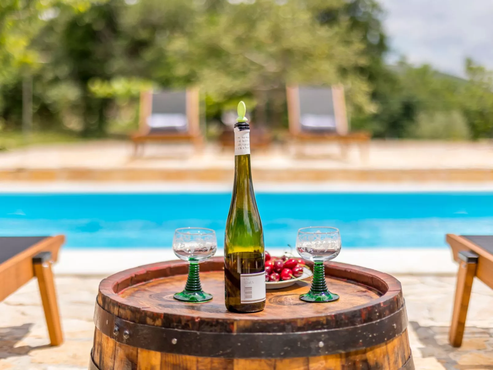 Villa Podrugovi Dvori mit Pool-Dehors