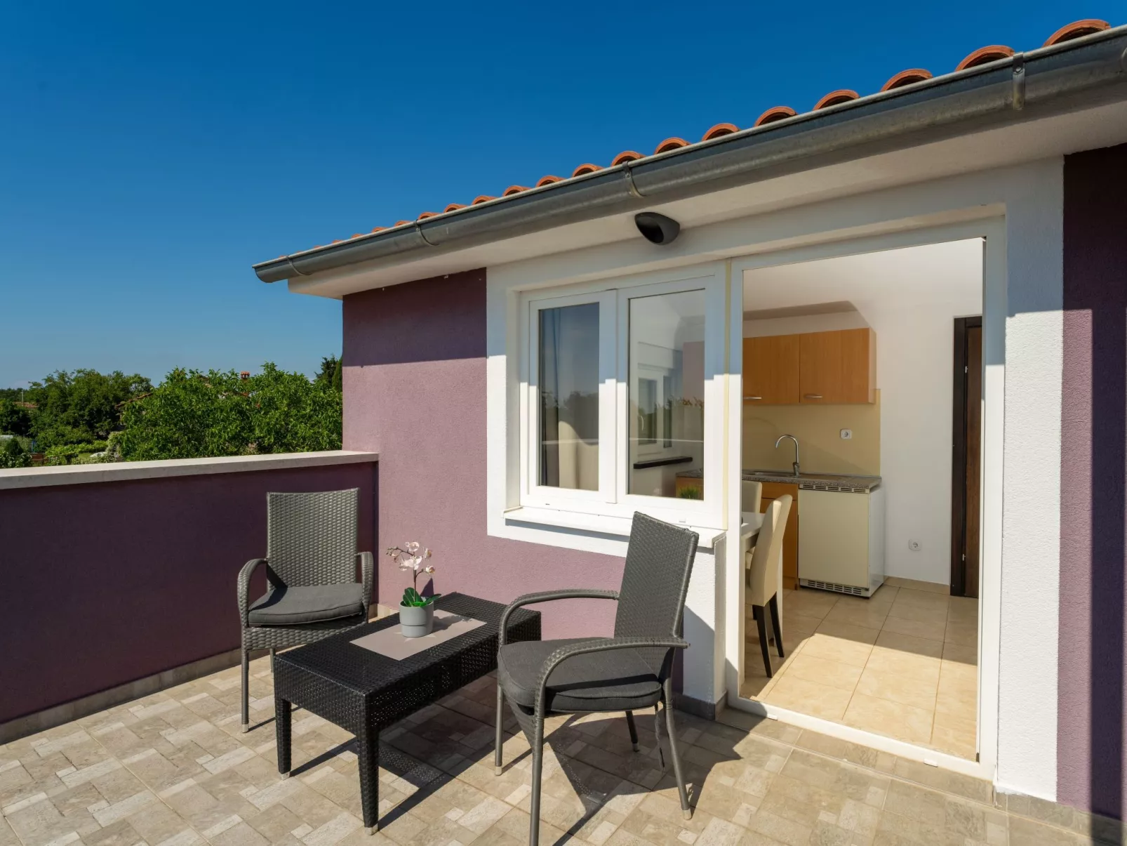 Casa Viola mit Pool, unweit von Lanterna Resort-Draußen