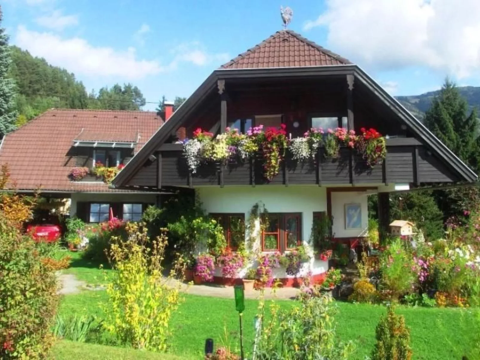 Nette Wohnung in Seeboden mit Großem Garten - Draußen