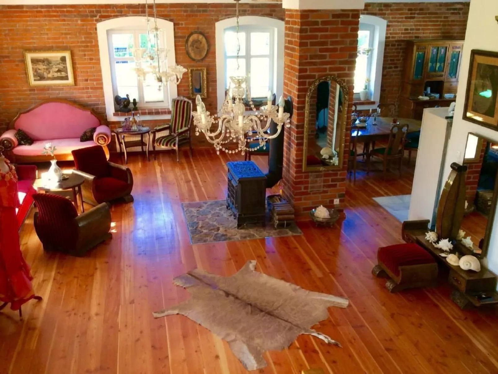 Anwesen mit Garten, Grill und Terrasse-Dedans