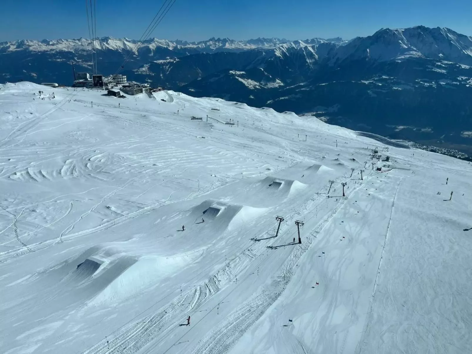 Flims Stenna SELVA direkt bei Bergbahnen Skipiste-Drinnen