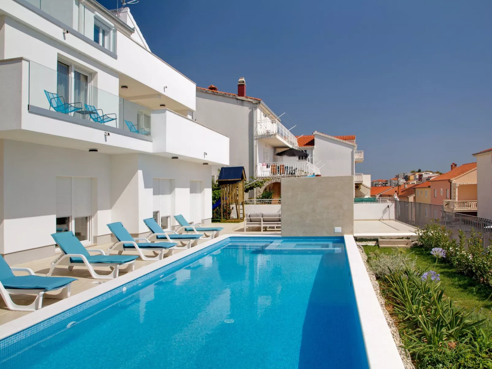 Ferienvilla "Elena" mit eigenem Pool-Draußen