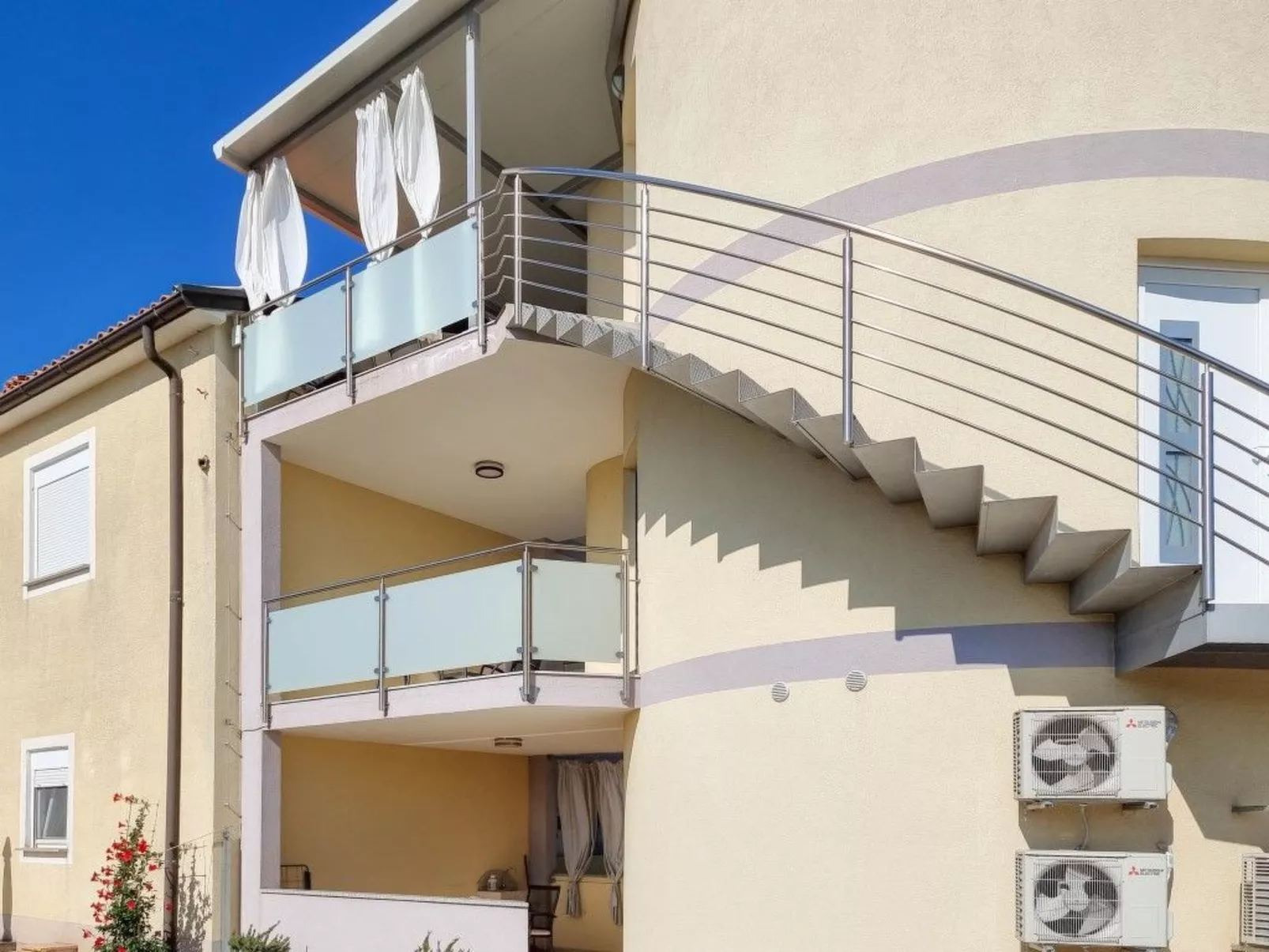 Gemütliches Studioappartement Silos Oliva-Draußen