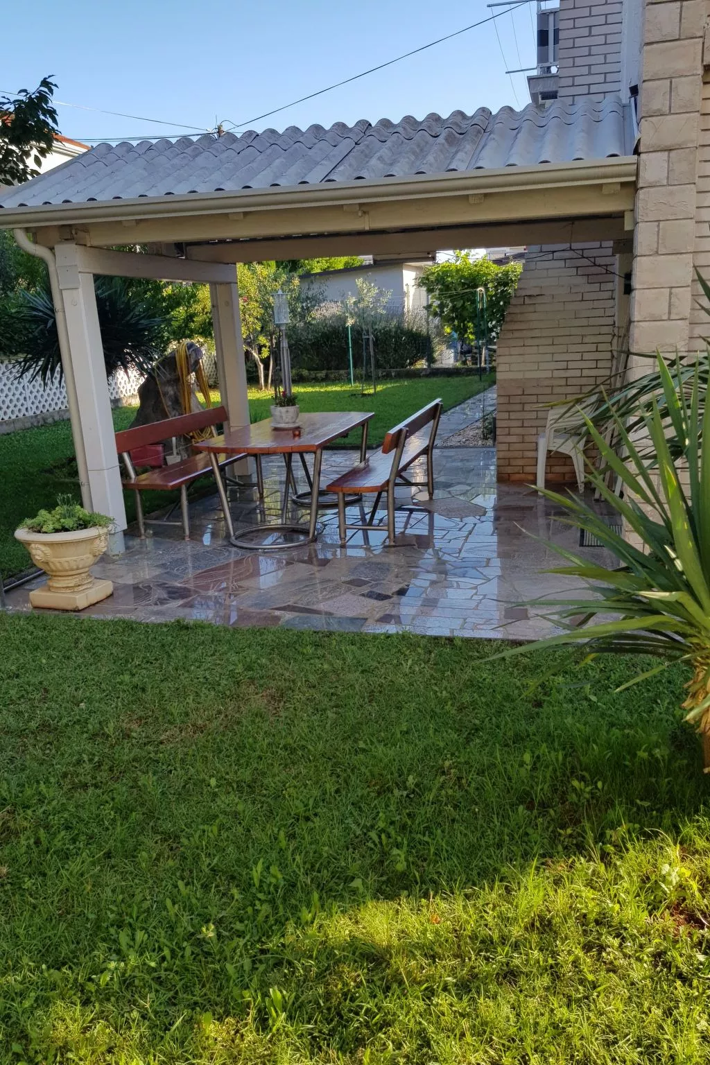 Gemütliches Appartement in Umag mit Garten-Drinnen