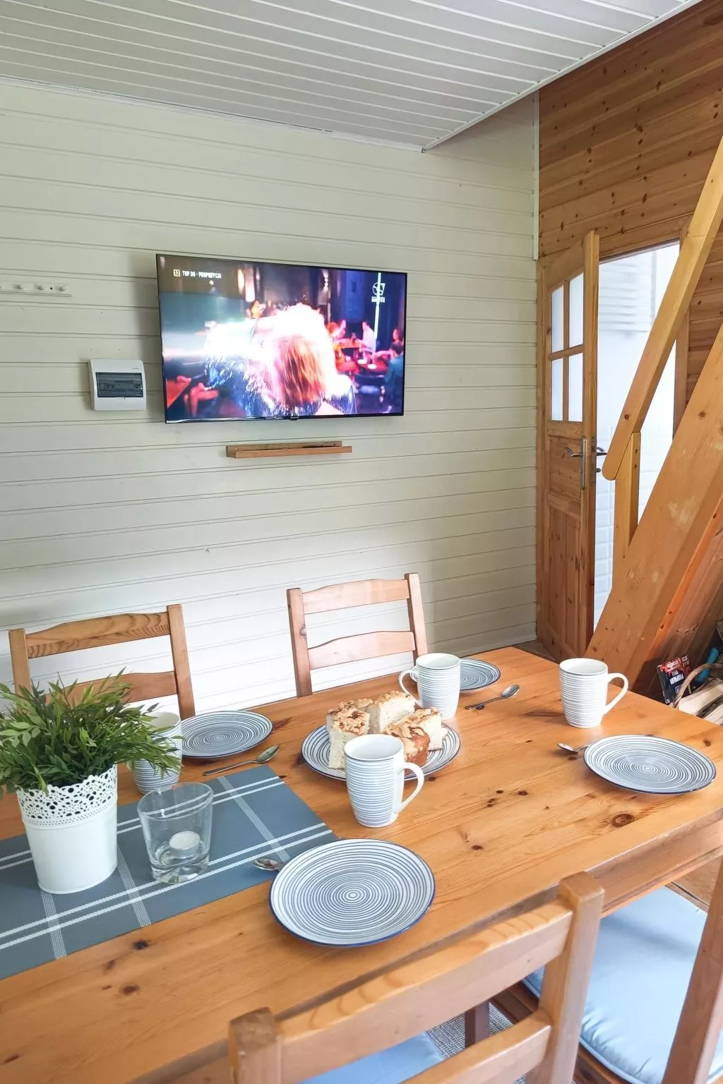 Modernes Ferienhaus in Kopalino mit Grill, Garten und Terrasse-Dedans