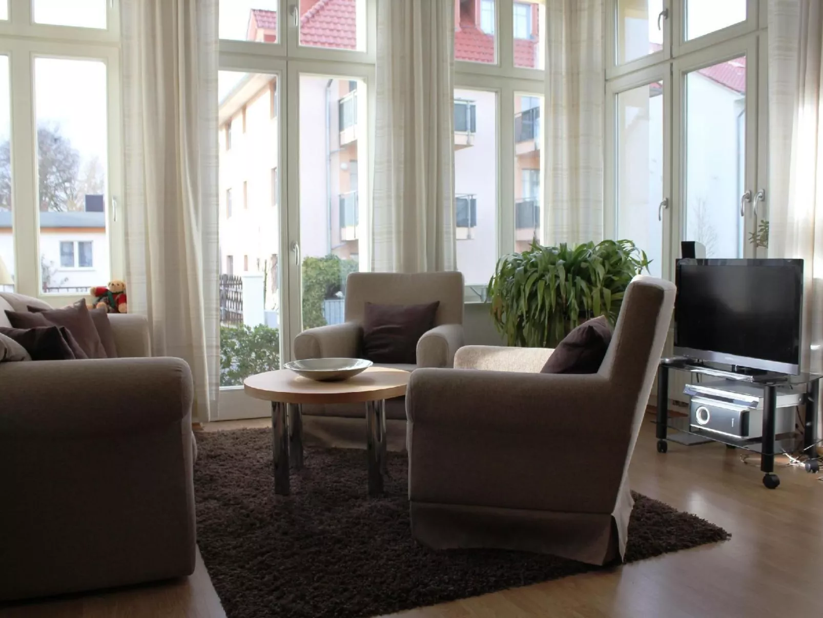 Appartemen in trestaurierte Bädervilla Quisisana-Inside