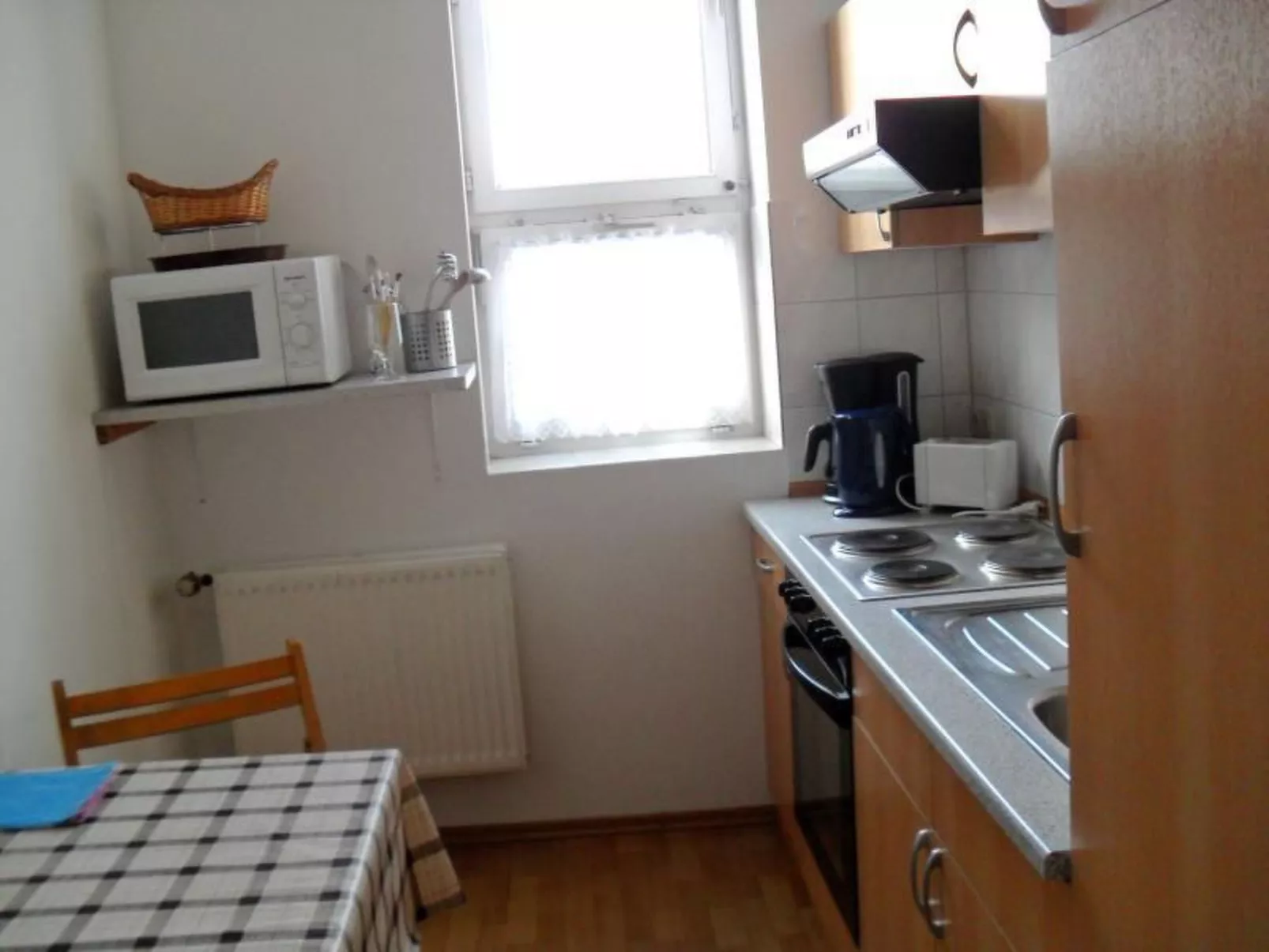 Strandnahe Ferienwohnung in Gründerzeitvilla-Drinnen