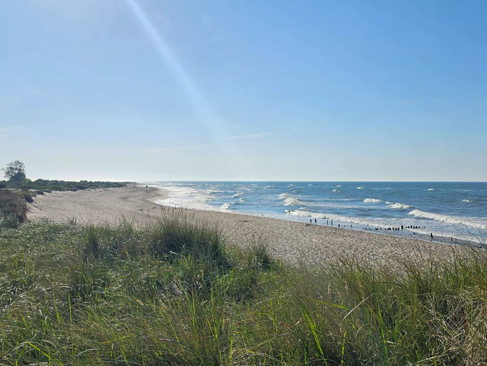 Apartment am Strand-Drinnen