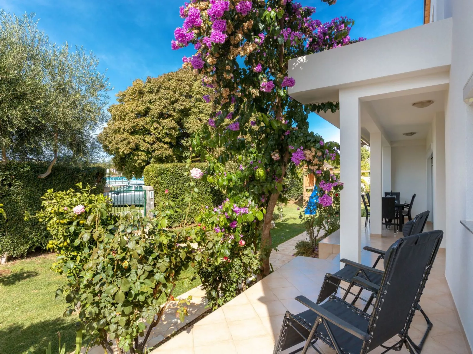 Für 6 Personen ca. 60 m&sup2; in Ližnjan, Istrien (Medulin und Umgebung)-Dehors