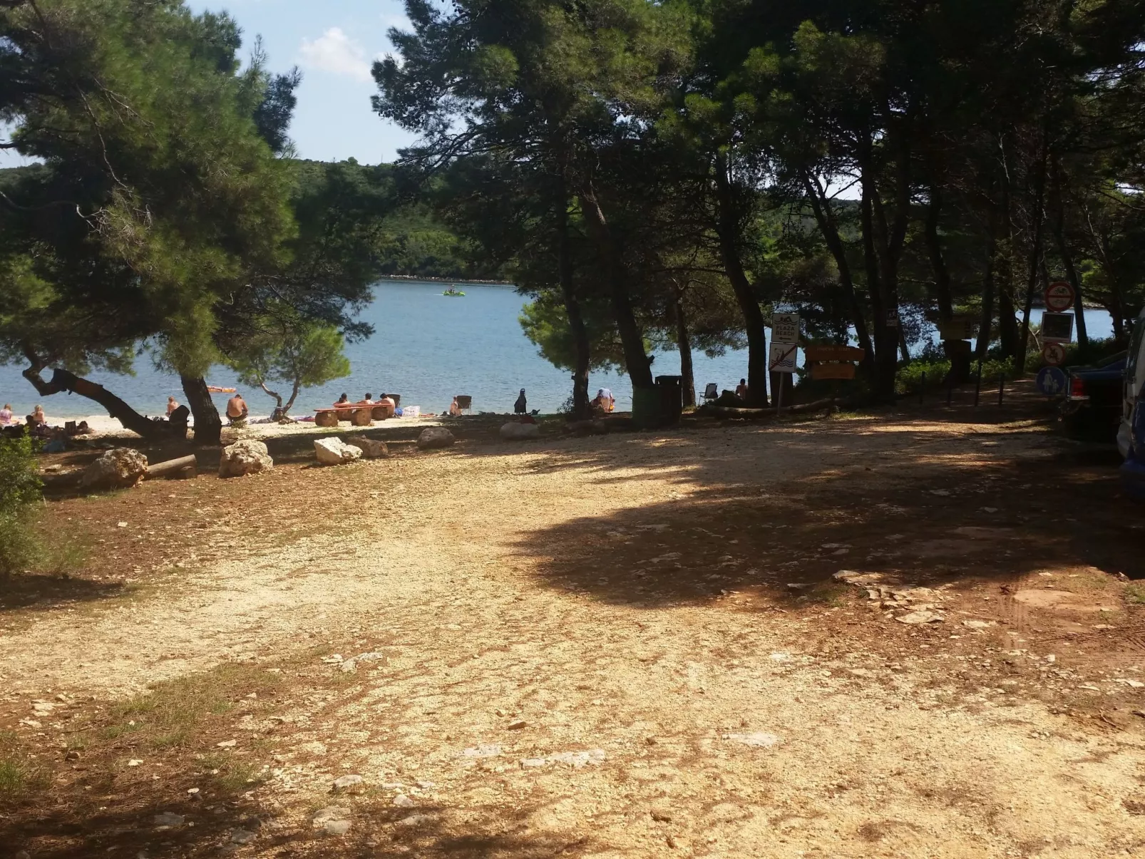 In Banjole mit Großem Garten-Dehors