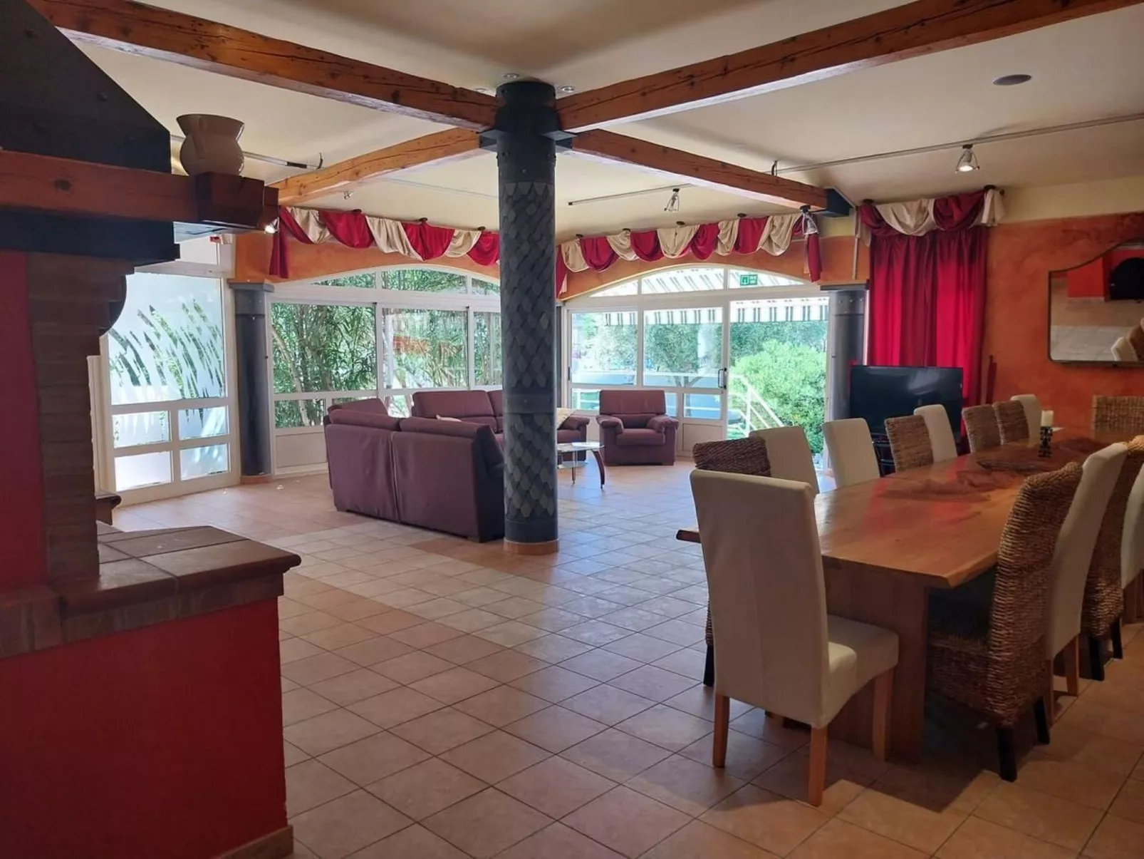 Villa Vedorna großes Wellness-Haus in Strandnähe, Pomer-Dedans