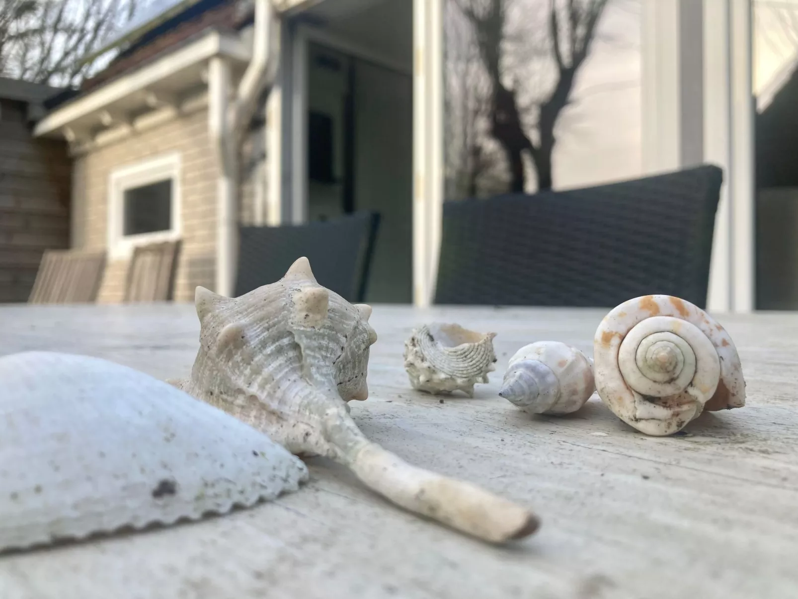 Ruhiges Ferienhaus mit großer offener Küche-Draußen