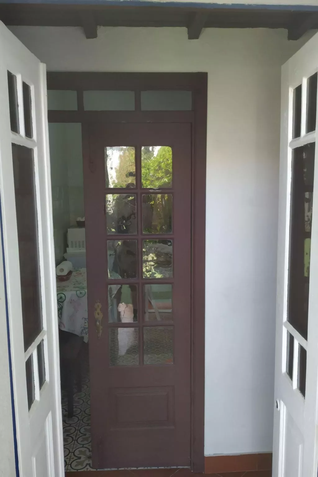 Schöne Wohnung in Azenhas Mar mit großem Garten-Draußen