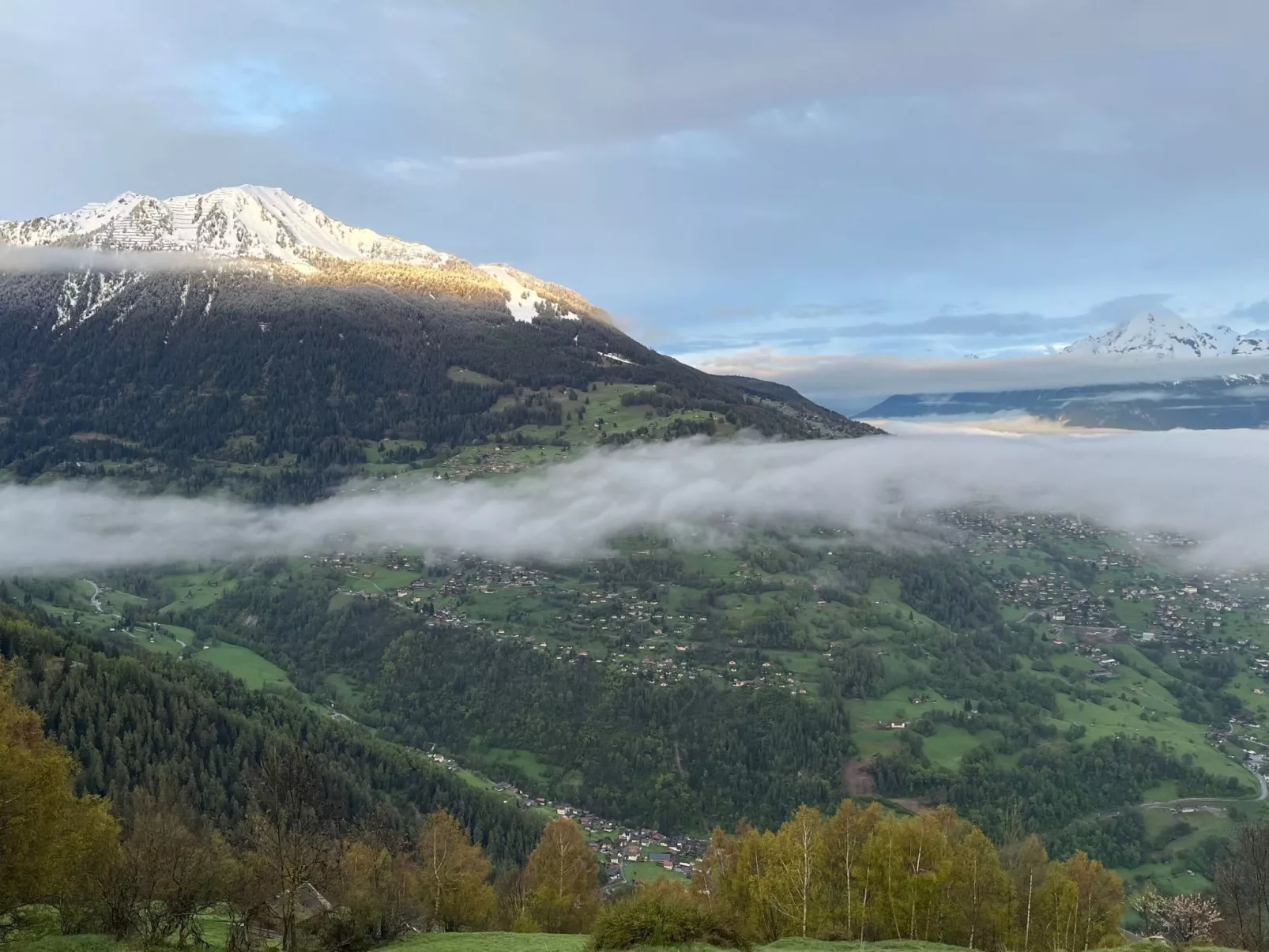 Alm Mayen im Wallis von 1904-Outside