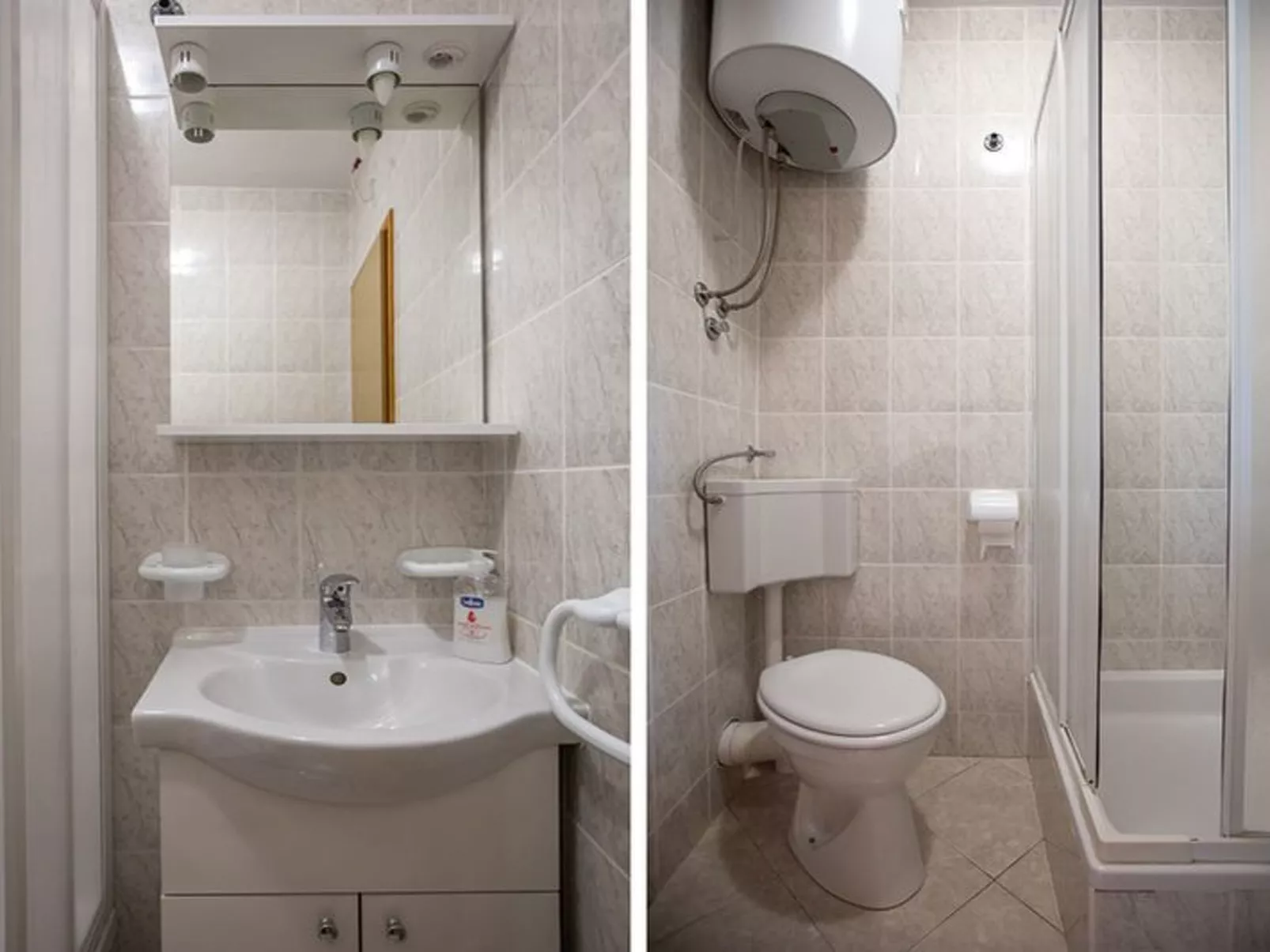 Mélanie C im ersten Stock einer Villa am Strand - Image-tags.info