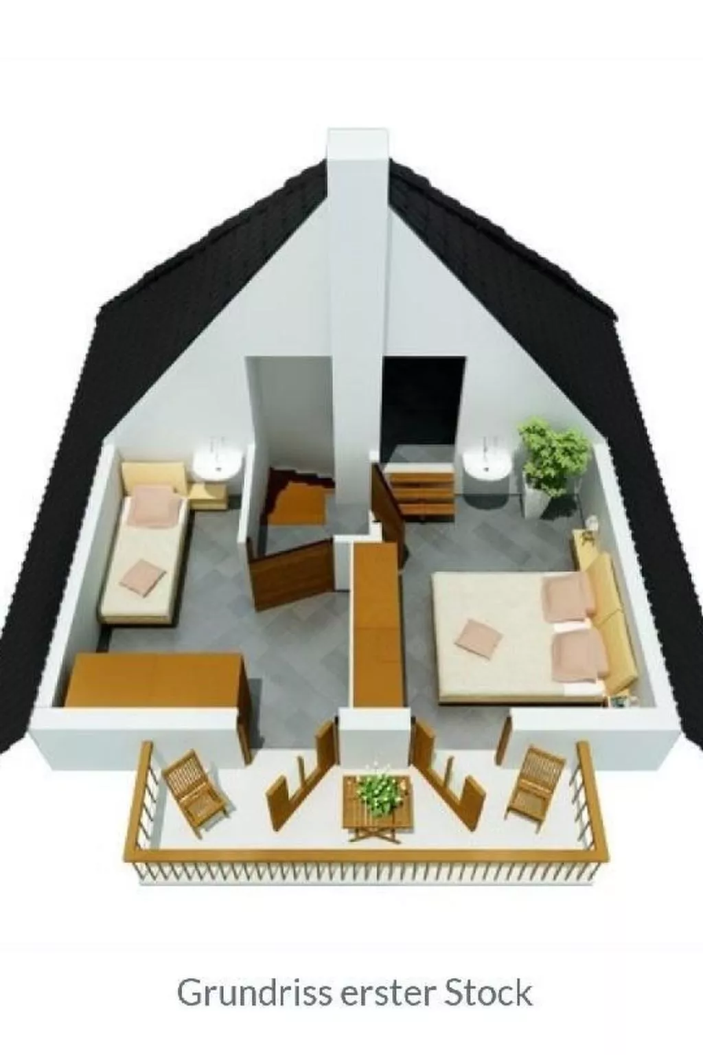 Waldhaus57 Silbersee-Drinnen