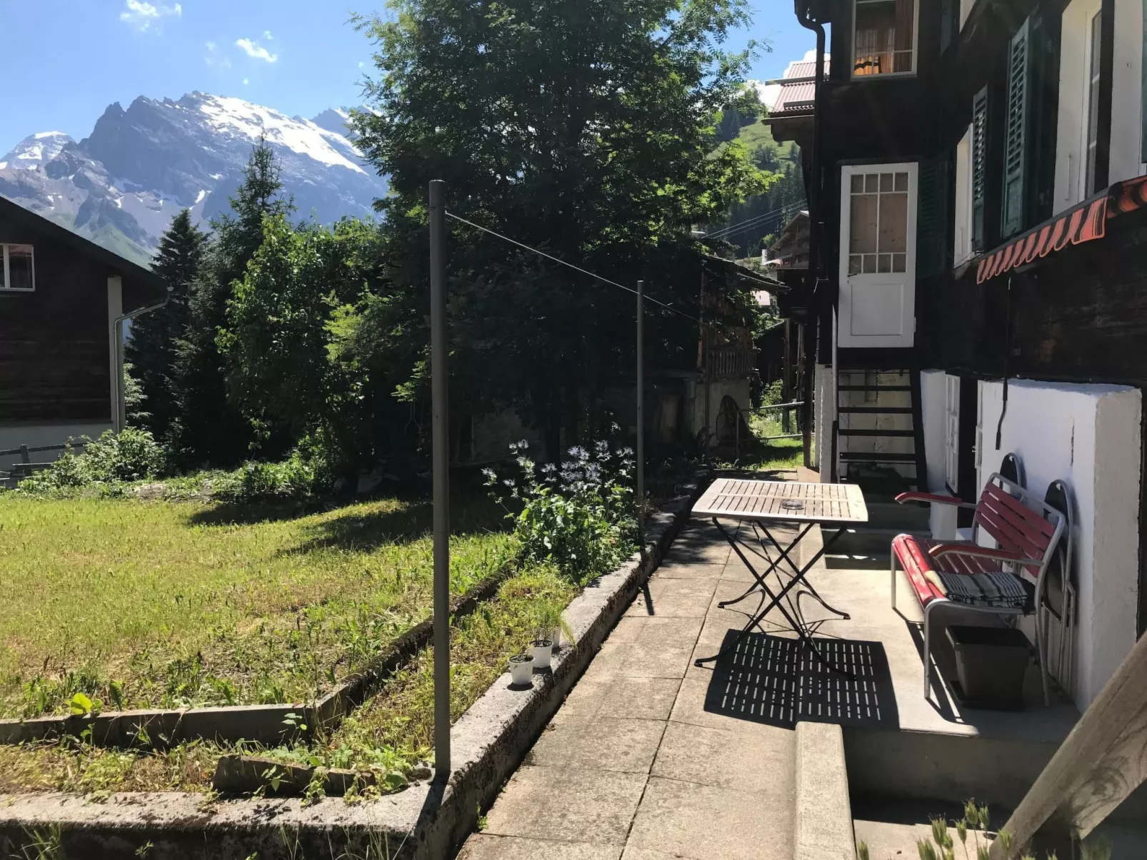 Chalet Alpenblick 4-Bett Wohnung-Draußen