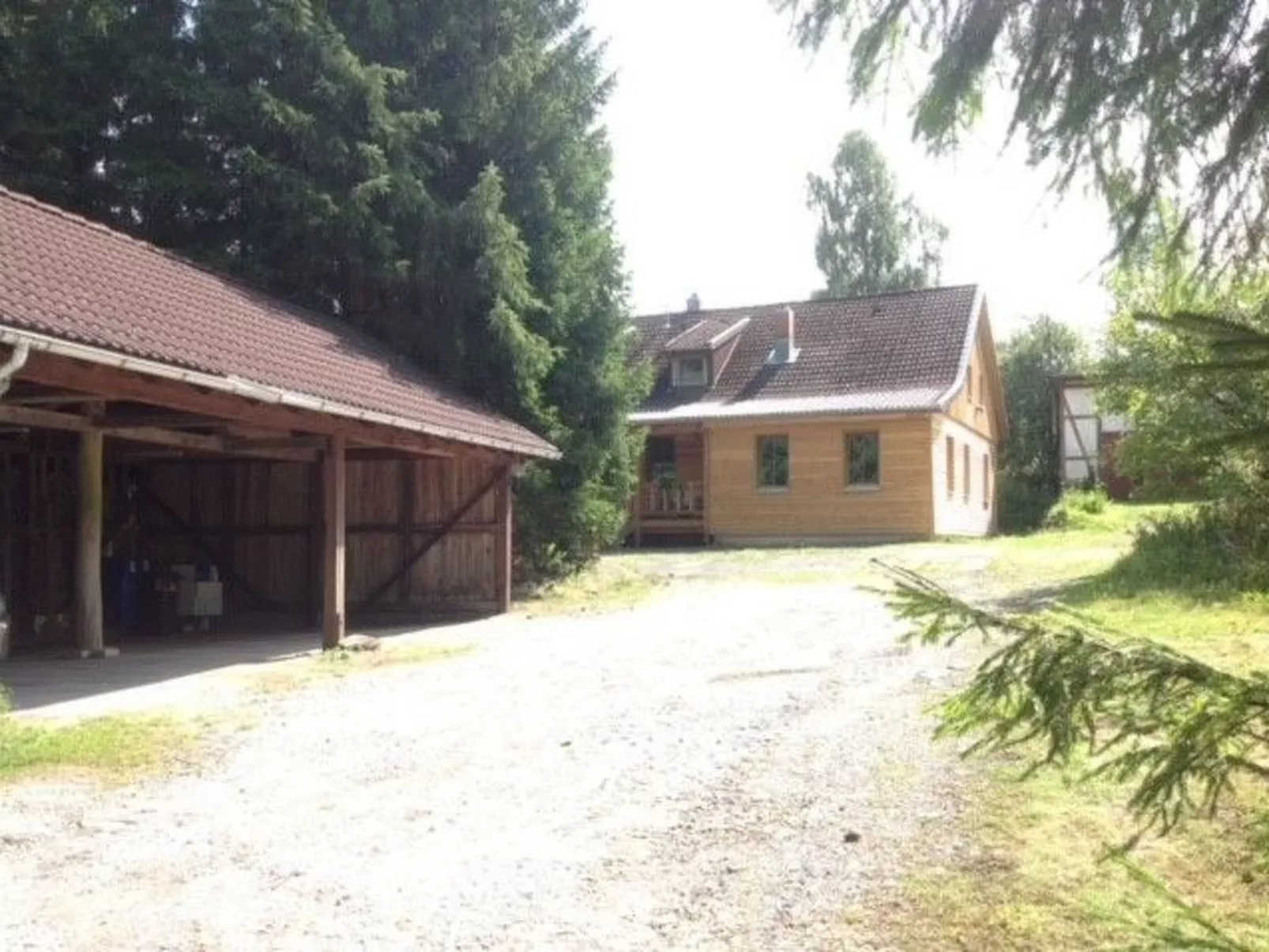 Urgemütliche Gruppenhütte mit Gartensauna-Dehors