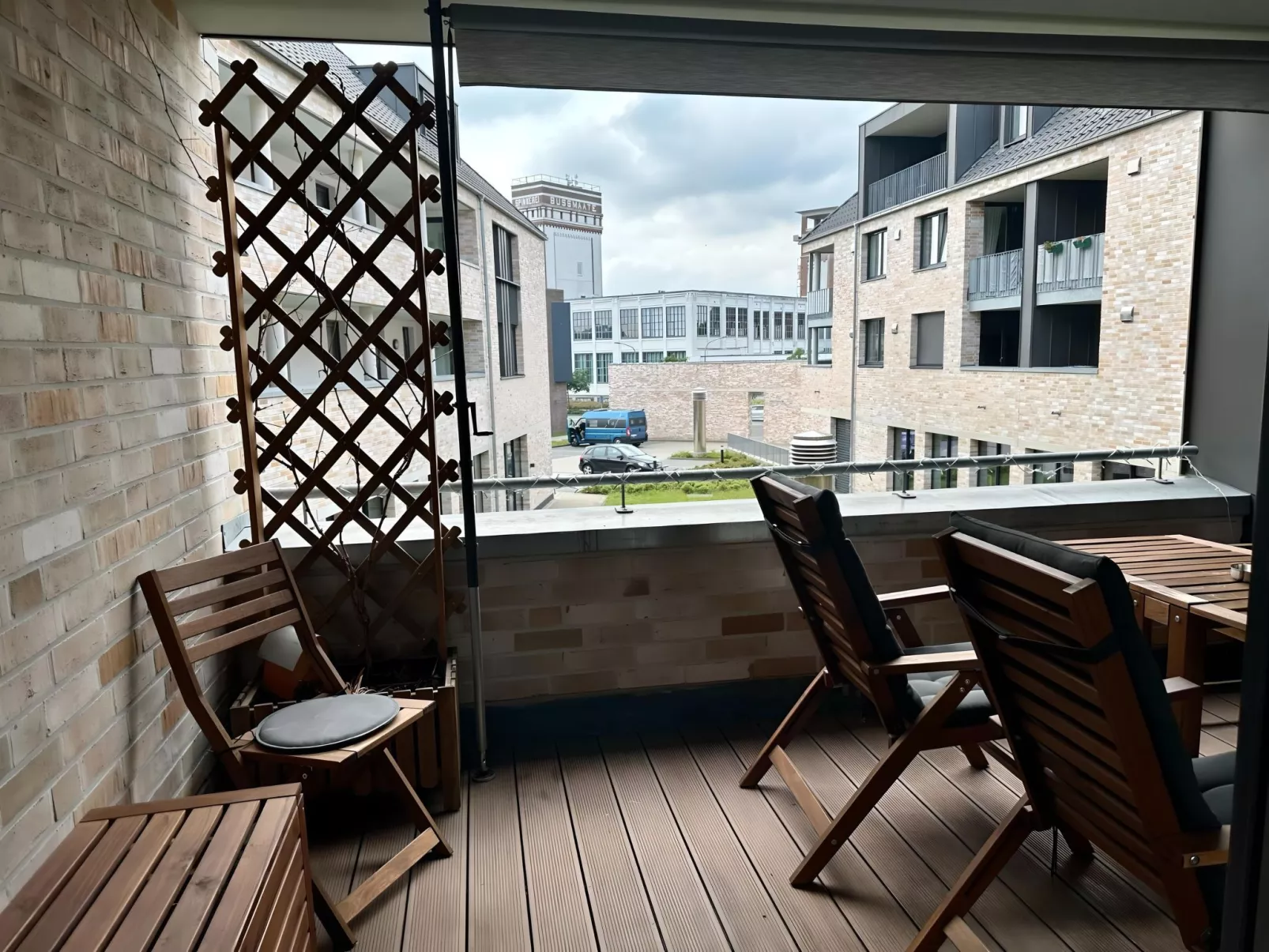 FeWo Am Citybogen-Draußen