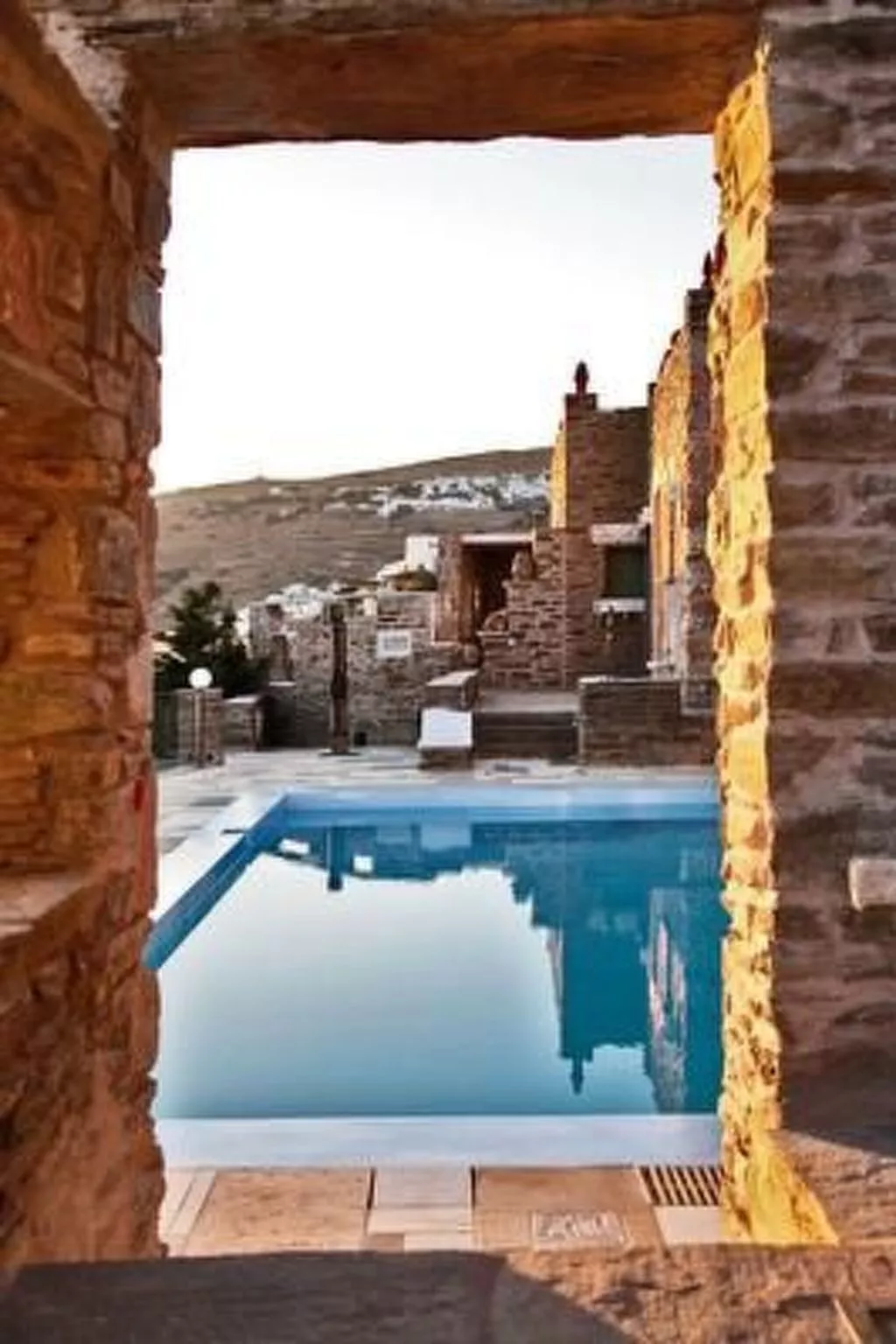 Mit eigenem Pool-Dehors