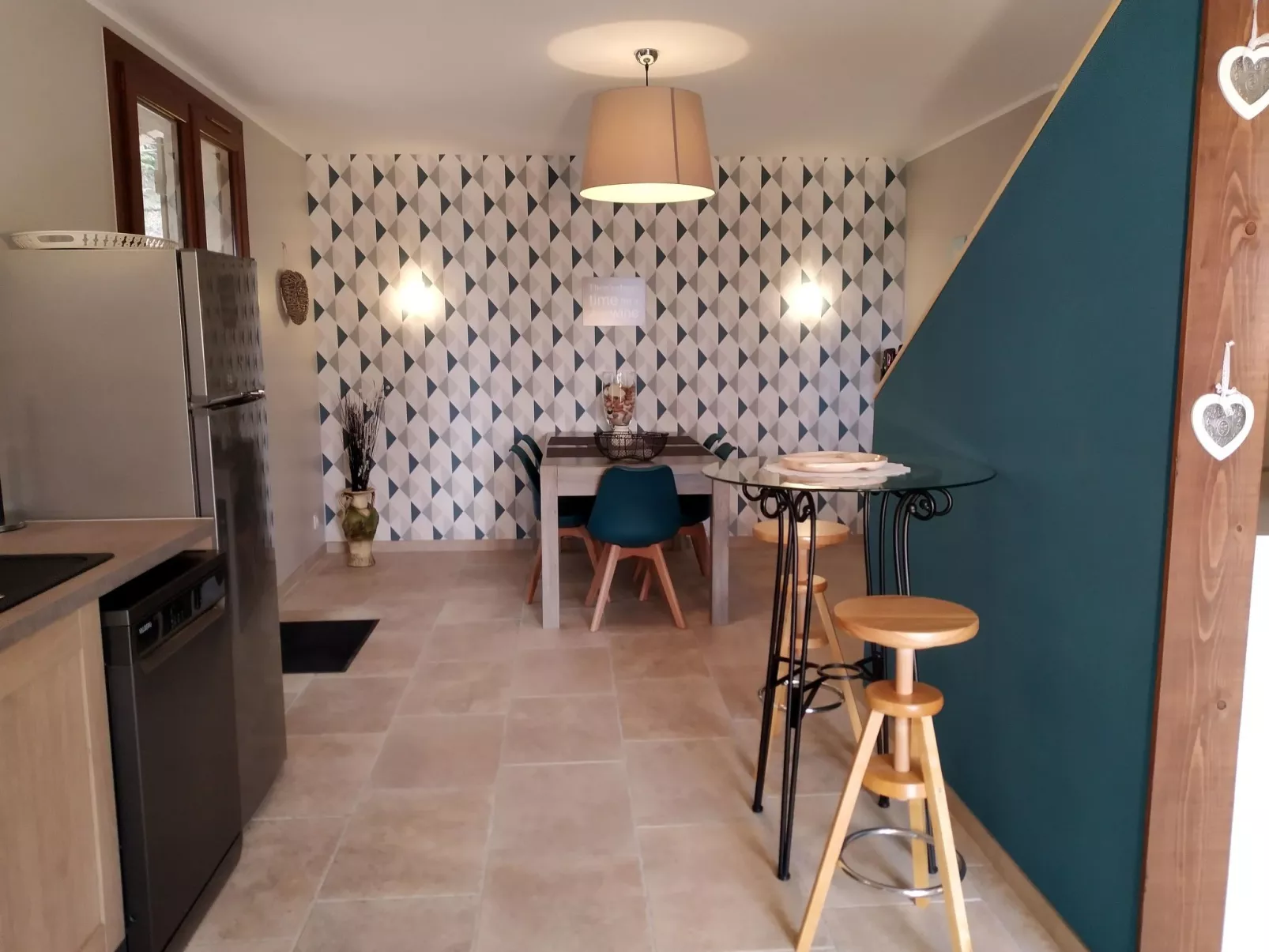 Lucinkas Ferienhaus mit 2 Schlafzimmern-Drinnen