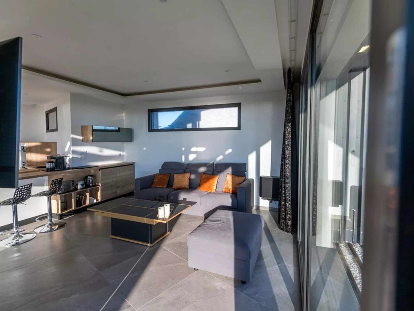 Villa mit Meerblick und privatem Spa - les gîtes de Fabie-Drinnen