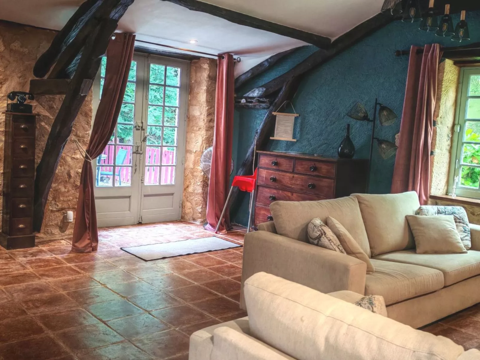 In Périgord Noir Dordogne in der Nähe von Limeuil-Inside