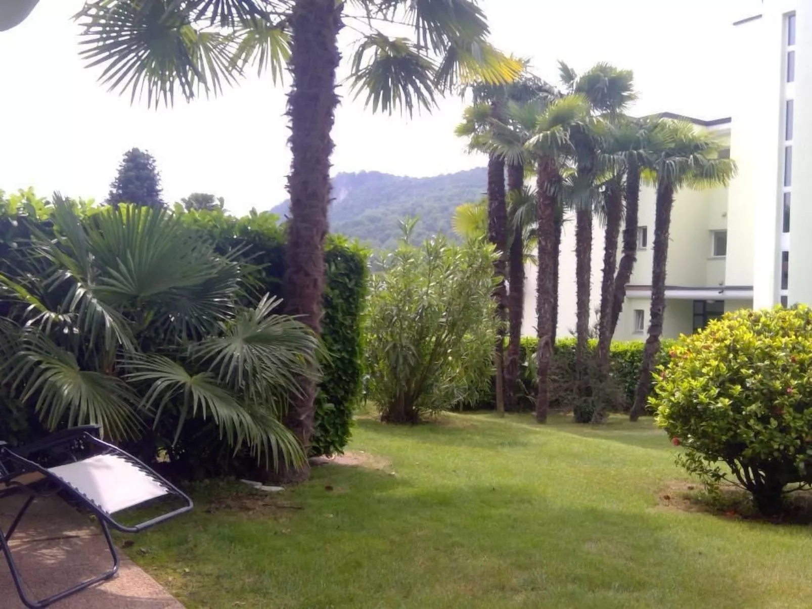Gartenwohnung im Tessin mit Swimmingpool-Outside
