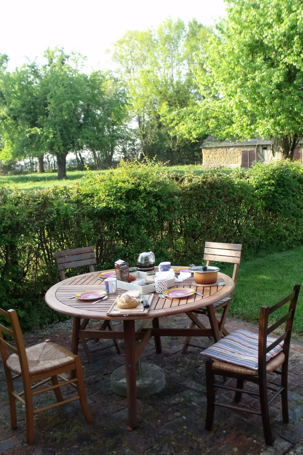 "La Petite Cauvinière"-Draußen