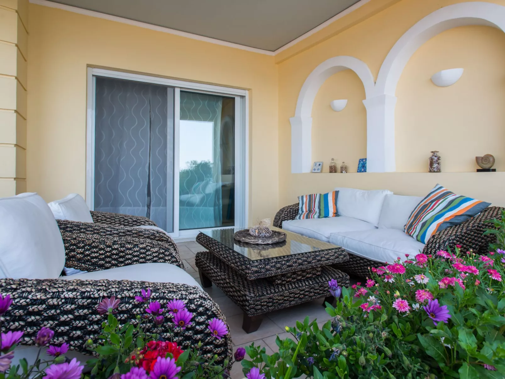 Für 6 Personen direkt am Strand-Drinnen