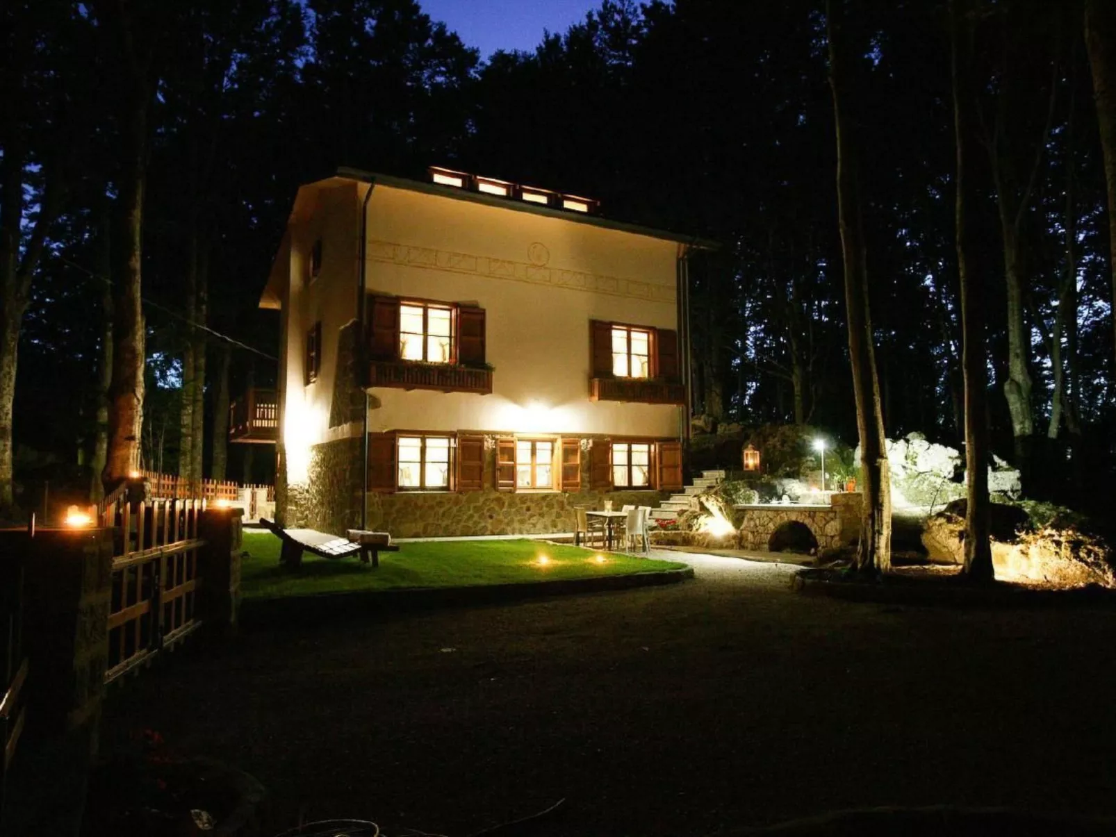 Berg "Chalet Galli" mit SPA-Outside