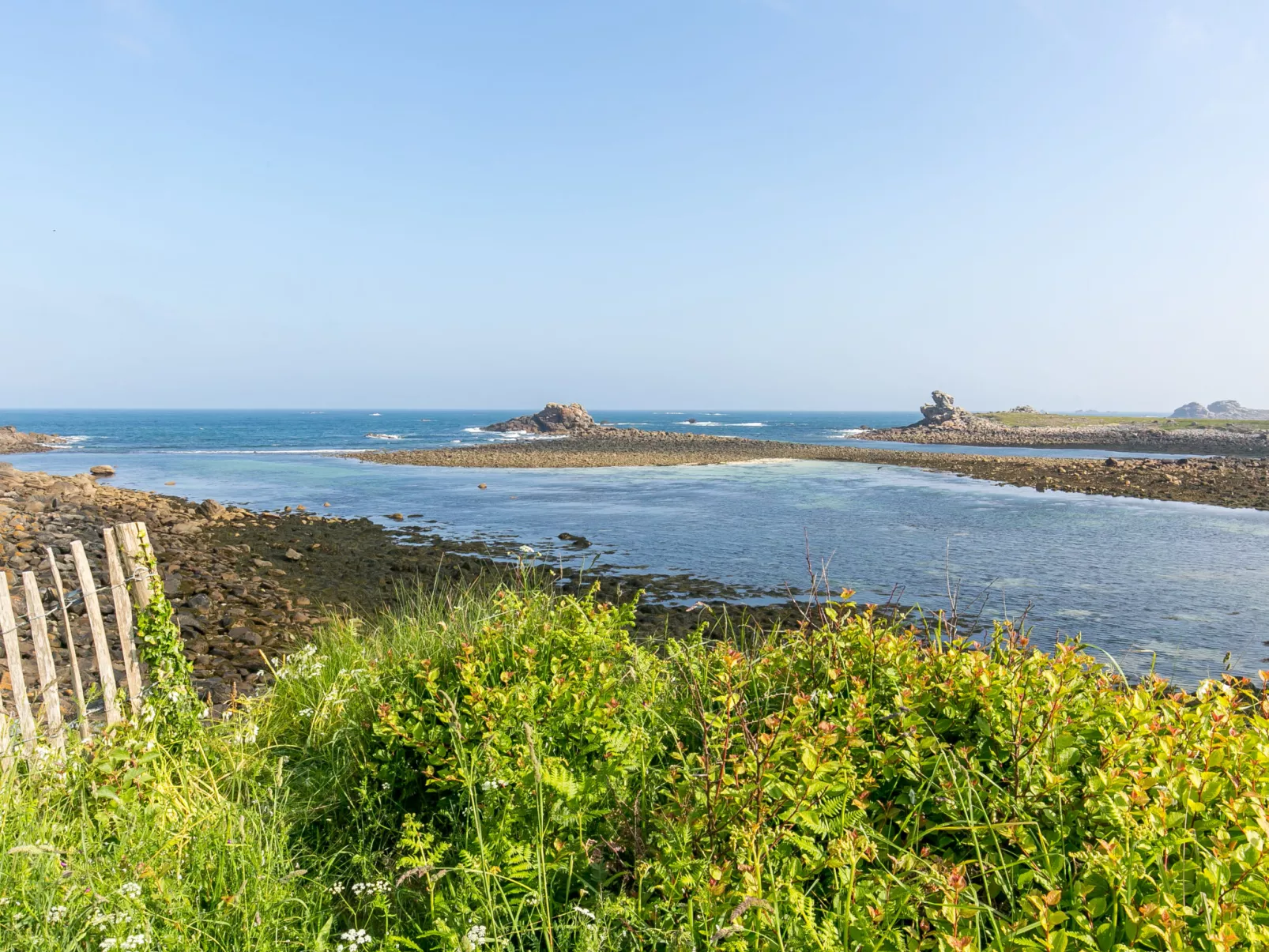 Ebenerdiges Haus am Meer-Umgebung