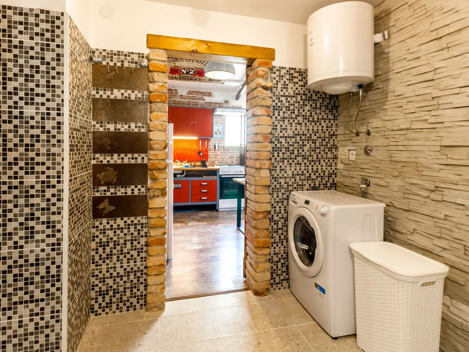 Haus im Industriestil Eni mit privatem Parkplatz-Inside