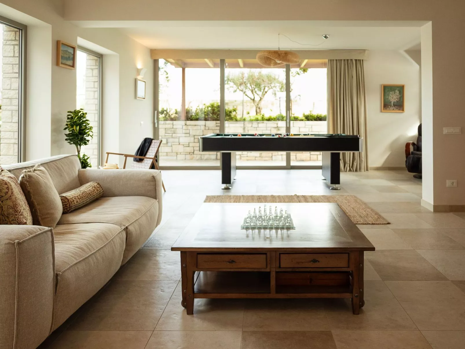 Diktamon Retreat Luxus-Villa-Dedans